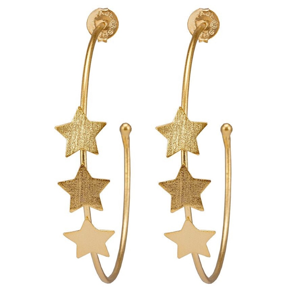 - NEW Sheila Fajl Silvina Star Hoops